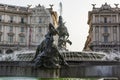 Fountain of the Naiads in Repubblica square of Rome, Italy Royalty Free Stock Photo