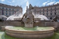 Fountain of the Naiads on Square of the Republic in Rome, Italy