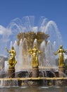 Fountain in National Exhibition Centre, Moscow