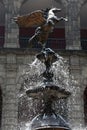 Fountain at National Palace Mexico City Royalty Free Stock Photo