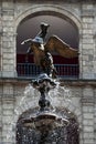 Fountain at National Palace Mexico City Royalty Free Stock Photo