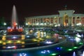 Fountain in National Park of Almaty Royalty Free Stock Photo