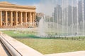 Fountain in the National Seaside Park, Baku city Royalty Free Stock Photo