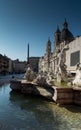 fountain in navona square in rome