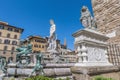 The Fountain of Neptune by Ammannati in Florence, Italy