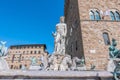 The Fountain of Neptune by Ammannati in Florence, Italy Royalty Free Stock Photo