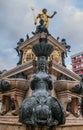 Fountain of the Neptune in Batumi,Georgia. Royalty Free Stock Photo
