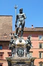 Fountain of Neptune. Bologna. Emilia-Romagna. Ital Royalty Free Stock Photo