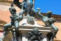 Fountain of Neptune. Bologna. Emilia-Romagna. Italy. Royalty Free Stock Photo