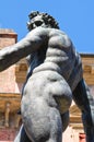 Fountain of Neptune. Bologna. Emilia-Romagna. Italy. Royalty Free Stock Photo