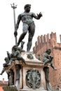 Fountain of Neptune in Bologna, Italy Royalty Free Stock Photo