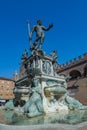 Fountain of Neptune in Bologna, Italy Royalty Free Stock Photo