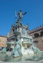 Fountain of Neptune in Bologna, Italy Royalty Free Stock Photo