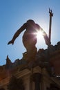 Fountain of Neptune, Bologna, Italy. Royalty Free Stock Photo