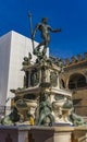 Fountain of Neptune in Bologna, Italy Royalty Free Stock Photo