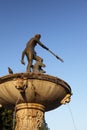 Fountain Neptune, Danzing, Gdansk, Poland Royalty Free Stock Photo