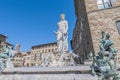 The Fountain of Neptune in Florence, Italy Royalty Free Stock Photo