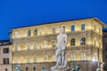 The Fountain of Neptune in Florence, Italy Royalty Free Stock Photo