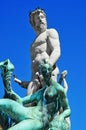 Fountain of Neptune in Florence, Italy Royalty Free Stock Photo