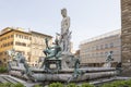 Fountain of Neptune. Florence Royalty Free Stock Photo