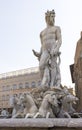 Fountain of Neptune. Florence Royalty Free Stock Photo