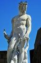 Fountain of Neptune in Florence, Italy Royalty Free Stock Photo