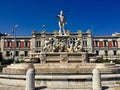 The fountain of Neptune, Messina, Sicily Royalty Free Stock Photo