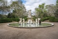 Fountain of Neptune at Palace of Queluz Gardens - Queluz, Portugal Royalty Free Stock Photo