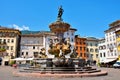 Fountain of Neptune Trento Italy