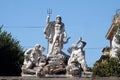 Fountain of Neptune, Piazza del Popolo in Rome