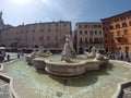 Fountain of Neptune Royalty Free Stock Photo