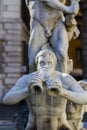 Fountain of Neptune, Piazza Navona, Rome, Italy Royalty Free Stock Photo