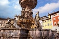 Fountain of Neptune - Trento Trentino Italy Royalty Free Stock Photo