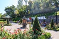 Fountain in newly opened Istanbul park in Odessa