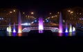 Fountain at night