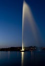 Fountain at Night Royalty Free Stock Photo