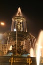 Fountain, night Royalty Free Stock Photo