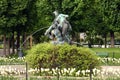 Fountain with nymph statues Volksgarten Vienna