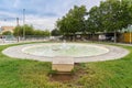 Fountain of the Olympic volunteers of Viladecans.