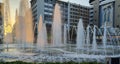 Fountain Omonia in Athens Royalty Free Stock Photo