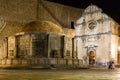 Fountain of Onofrio and St Saviour. Dubrovnik. Croatia Royalty Free Stock Photo