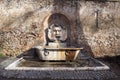 Fountain at the Orange Trees Garden in Rome, Italy