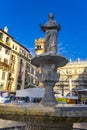 Fountain of Our Lady Verona in Piazza delle Erbe at Verona, Italy Royalty Free Stock Photo