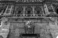 Fountain outside the corte di cassazione supreme court in rome