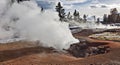 Fountain Paint Pot Trail, Yellowstone National Park Royalty Free Stock Photo