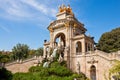 Fountain at Parc de la Ciutadella, Barcelona. Royalty Free Stock Photo