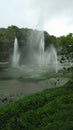 The fountain in the park. Best nature With Fountain Royalty Free Stock Photo