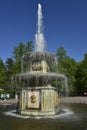 Fountain in the Park of Peterhof Palace, Russia