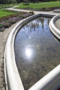 Fountain and park Royalty Free Stock Photo