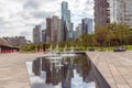 Fountain at Parque la Mexicana - Mexico City Royalty Free Stock Photo